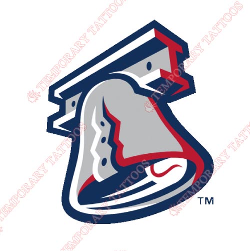 Lehigh Valley IronPigs Customize Temporary Tattoos Stickers NO.7981